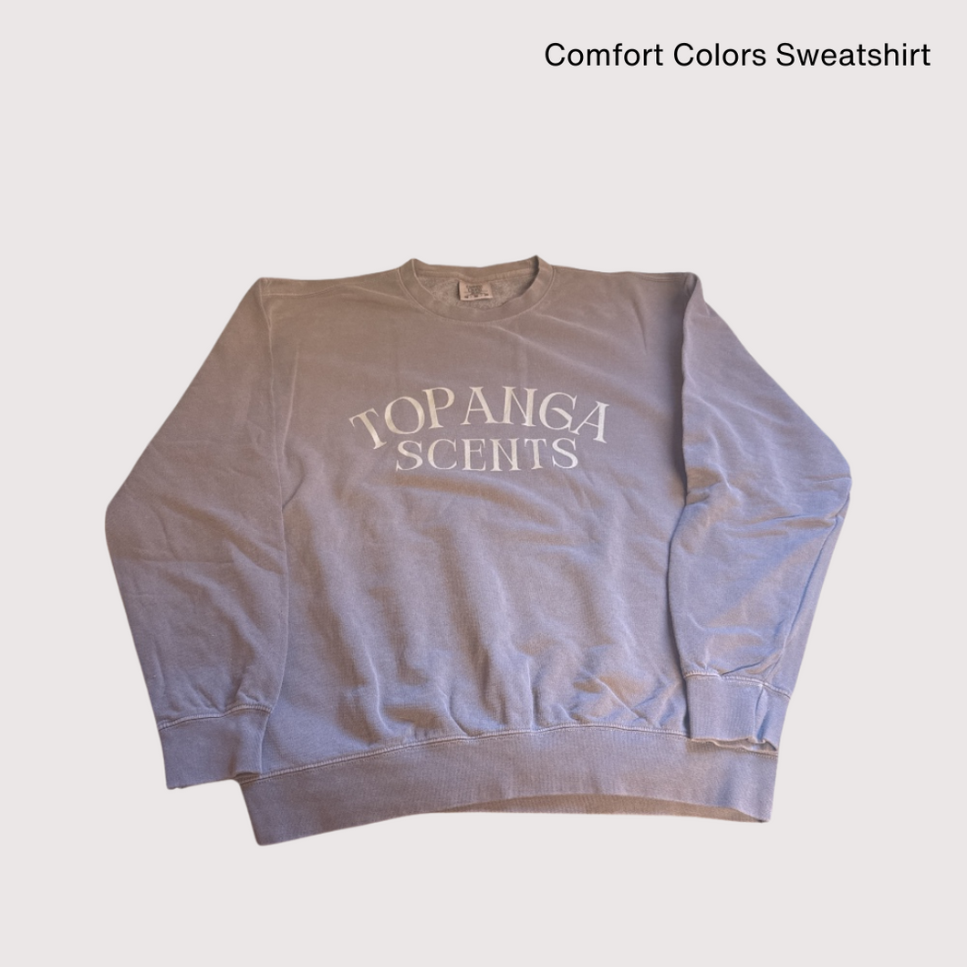 Brown Topanga Scents® Comfort Colors Sweatshirt